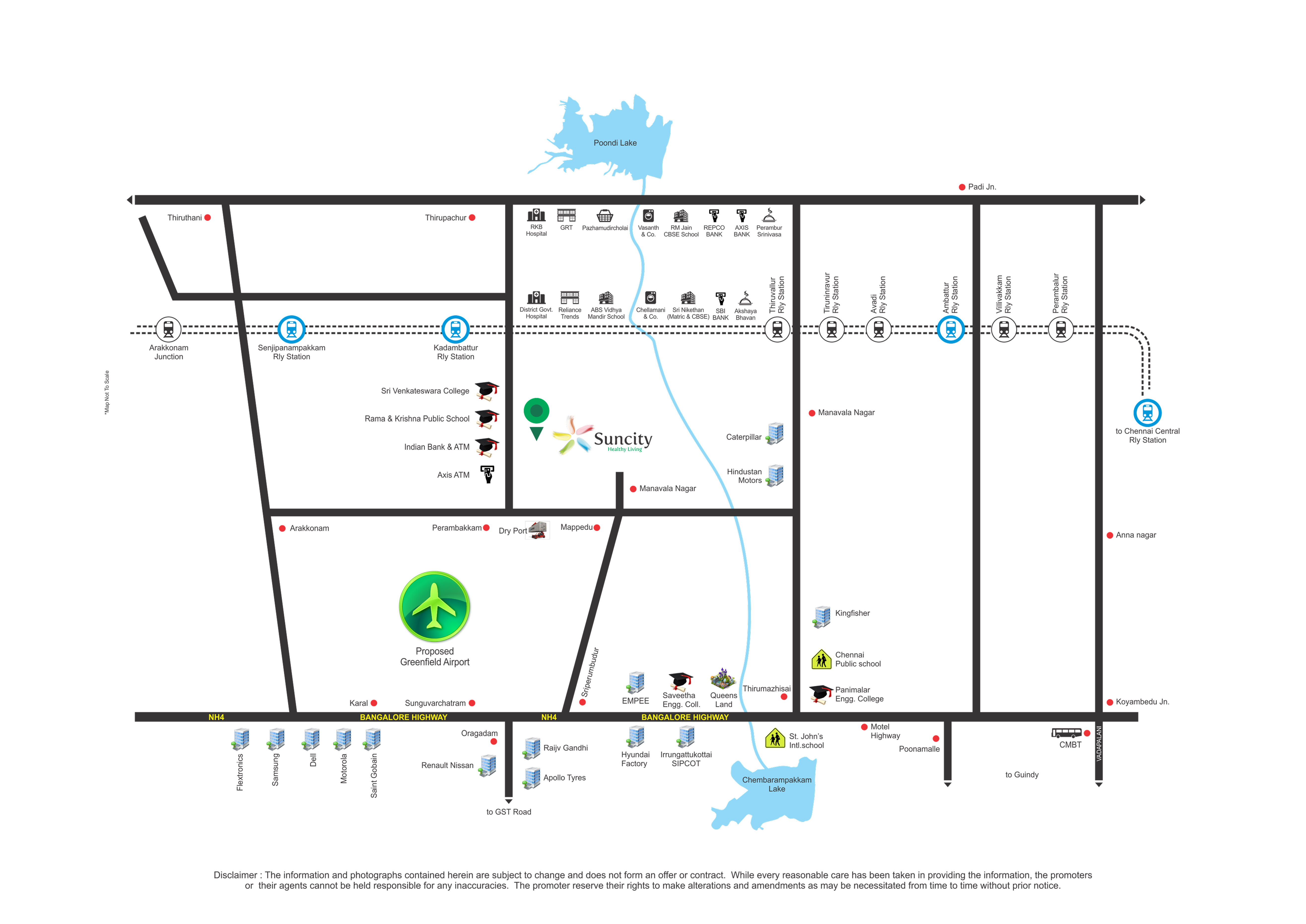 Suncity location map