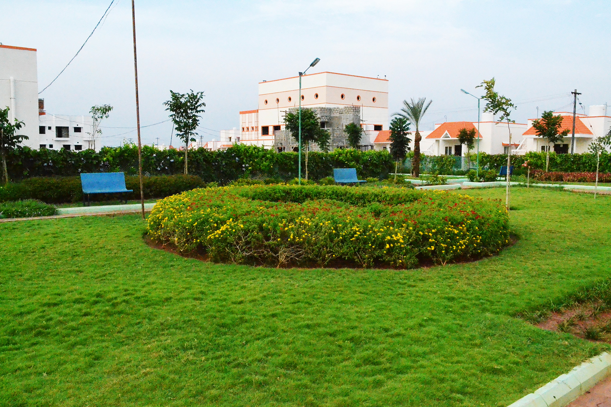 Landscaped park