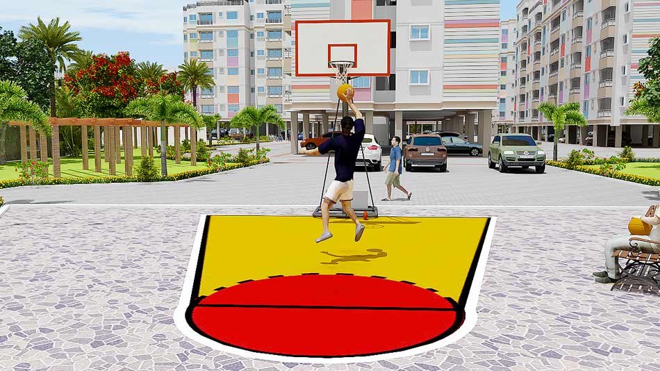 Basketball court