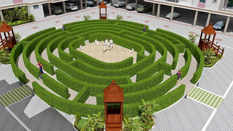 Maze garden